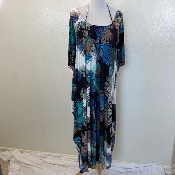 Coldesina  Kaftan cover up M/L - Picture 2 of 9